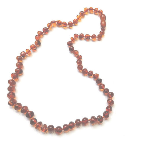 Certified 38 cm Amber Necklace for Children or Adults 1