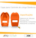 Capa Controle Longa Distancia Ajk Smart Control Laranja 5