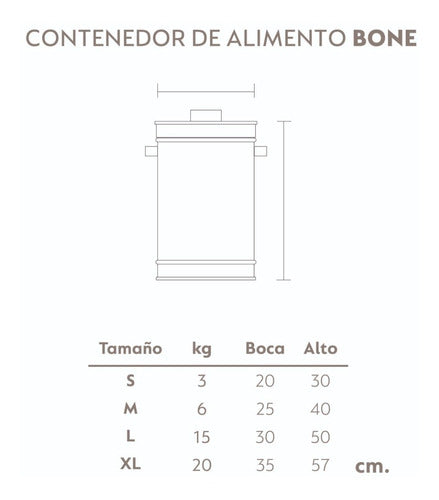 MyPaw Balanced Food Container Dog Bone M 4