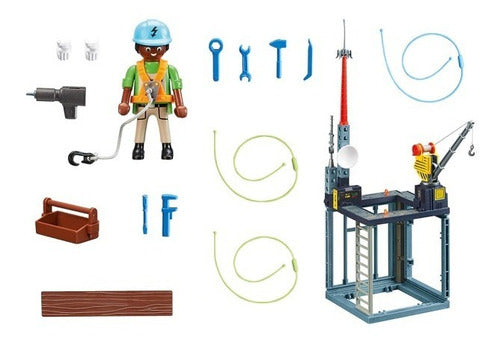 Playmobil 70816 Construction with Crane City Action 1