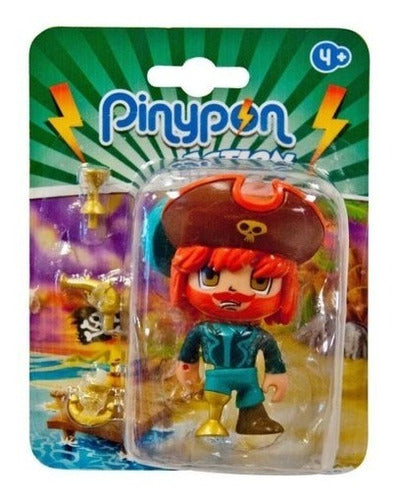 Muñeco Pinypon Action Figura X1 Piratas Con Accesorios Orig 1