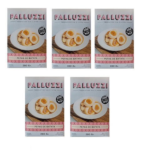 Palluzzi Pack of 5 Sweet Potato Pepas (Gluten-Free) 0