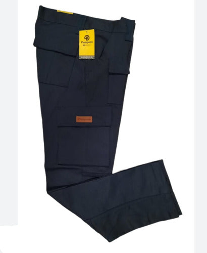 Reinforced Double Stitch Cargo Pants by Pampero for Work Use 0