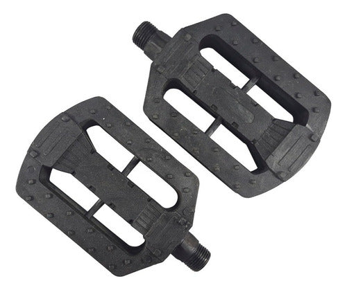 Atrix Hiper Resistente Plastic Bicycle Pedals 0