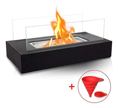 Brian & Dany Portable Ethanol Tabletop Fireplace 0