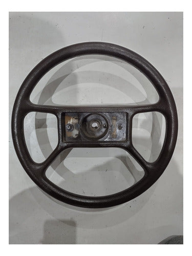 Fiat Regatta Steering Wheel Thick Grooves Brown 1