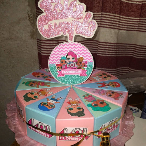 Torta De Sorpresitas Centros De Mesa Lol 7