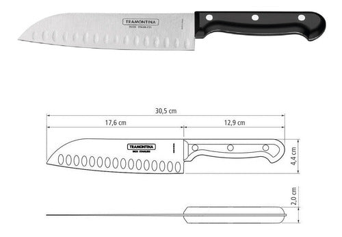 Cuchillos Tramontina Ultracorte Set De 4 Linea Profesional 4