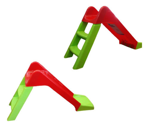 Mundo Mágico Plastic Slide with Two Steps 0