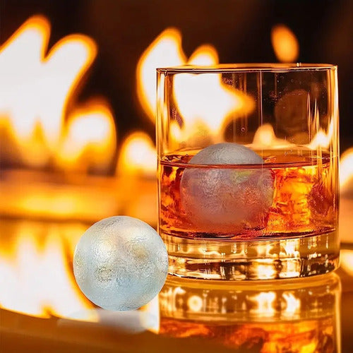 Art Home Ice Sphere Mold Silicone Cube Tray for Whisky 4