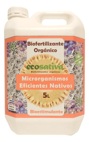 Ecosativa Biofertilizante Microorganismos Eficientes Nativos 5L 0