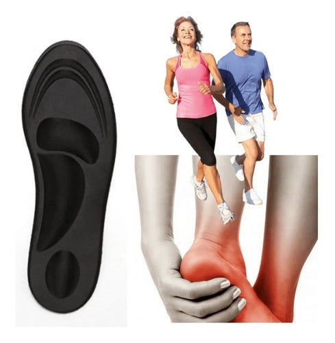 Foot Arch Support Insoles for Plantar Fasciitis Pain Relief 1