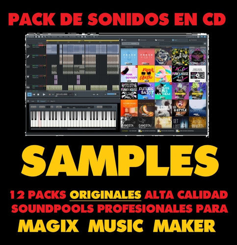 Magix Music Maker Cd 12 Pack Of Samples 1