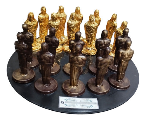 Mini Oscar Type Solid Chocolate Award Original Gift 3