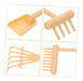 Magiclulu Mini Zen Garden Tools Set - 6 Pieces Zen Sand Rake 5