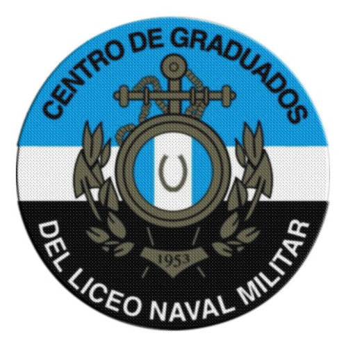 Genérica Parche Termoadhesivo Escudo Rugby Liceo Naval 0