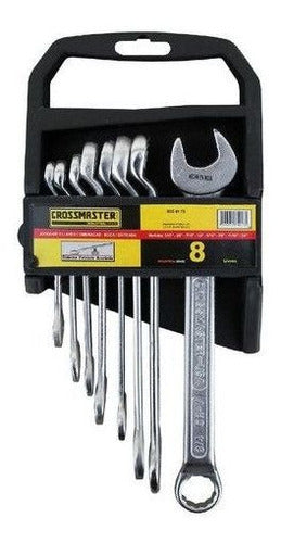 Crossmaster 8-Piece Combination Wrench Set 0