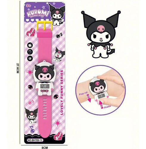 Castillo Shop Kuromi Digital Hour Format Children's Watch 0