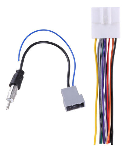 Mersuii Stereo Cable Harness for Car and Antenna Adapter 4