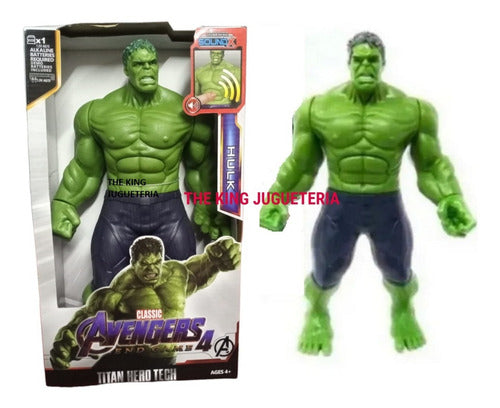 ELEVENTOYS Incredible Hulk Light and Sound Figure - Large 30 cm 1