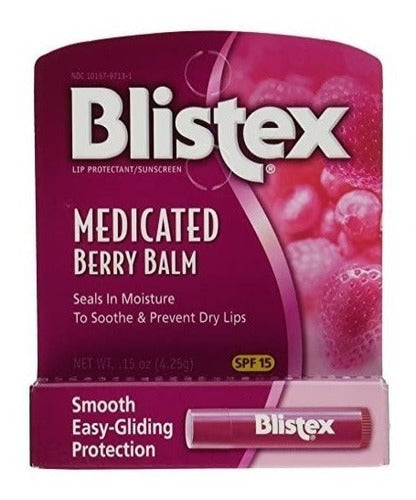 Blistex Medicated Berry Balm 100% SPF 15 Stick 0