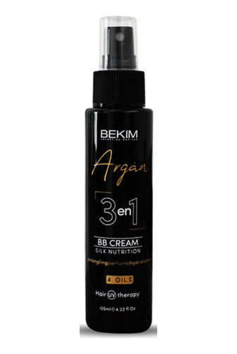 Argan Bekim Hair Care Set - Shampoo, Mascara, Protector, Shine, Styling Cream 1
