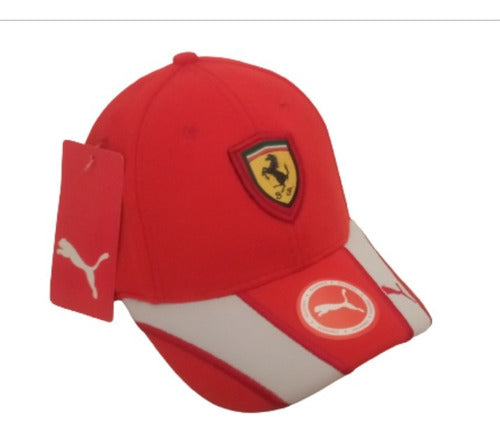 Puma Red Premium Adjustable F1 Team Cap 2