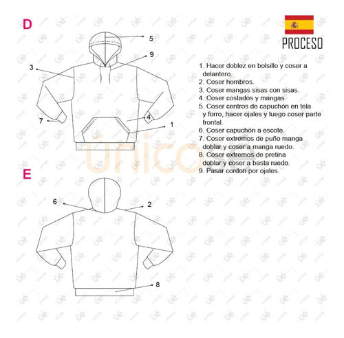 Moldes Unicose Buzo Basico Oversize Hombre 2107 1