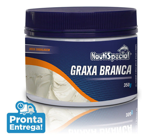 Graxa Náutica Branca Anticorrosiva E Marítima 350g Nacional 1