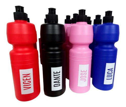 Personalized Names Souvenirs 750cc - 45 Plastic Bottles 0