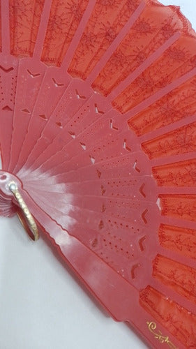 Vintage Dance Sequin Fabric Fan for Weddings Souvenir 20