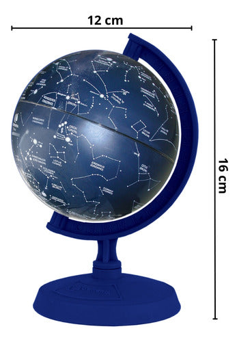 Globo Terrestre Político Giratório + Globo Celeste Baby 2