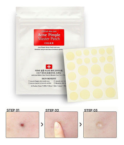 Cosrx Parches Para Acne Acne Pimple Patch X 24 Unit 1