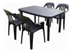 Waterproof Rectangular Outdoor Table Cover with 4 Chairs 4