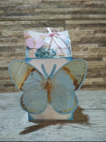 Set of 10 Butterfly 3D Milk Boxes 1