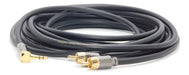 Professional Low Noise 90º Mini-Plug to Two RCA Cable 5m 2