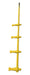 Aluminum Cast Yellow Foosball Table Rod Choose Formation 22