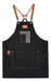 Barber Apron with Leather Suspenders Barber Shop 3