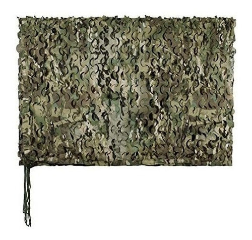 Fousam Red De Camuflaje Reforzada Para Eventos Sombra Deco - 6x6m 1