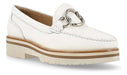 Hush Puppies Mocasin Rago Blanco (220 Para Dama) 1