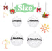 Tiaiidi 40 Transparent Christmas Ornament Balls, Hollow Sphere C 1