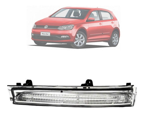 Pisca Seta Retrovisor Volkswagen Gol G6 G7 Lado Motorista 0