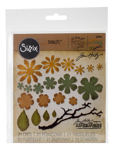 Sizzix Siz661806 Th Thinlitsdiesmtatteredfloral 0