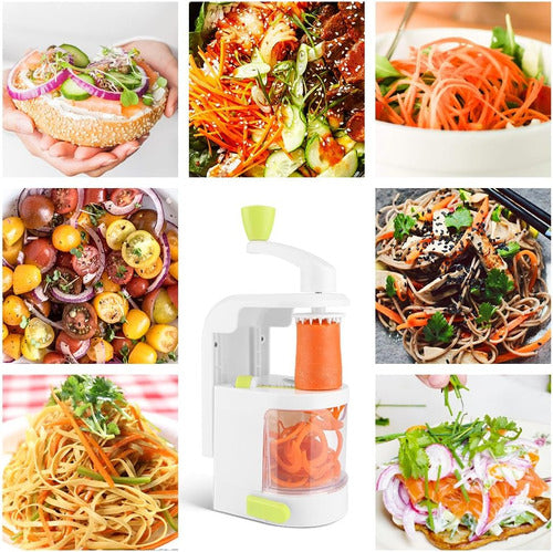 Chugod Spiralizer Vegetable Slicer, 4-Blade Spiral Slicer 6