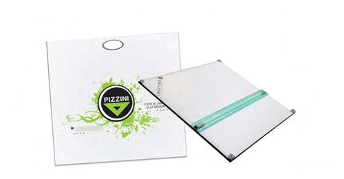 Pizzini Kit Pizzini Tablero Dibujo 40x50 Super Eco Con Bolsa 1