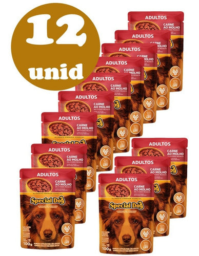 Special Dog Adult Pâté Beef Sachet X 12 Units 0