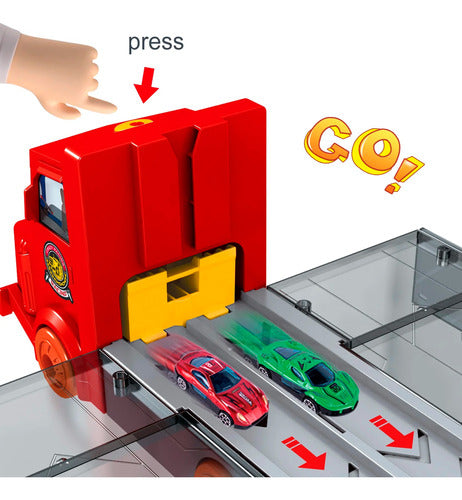 Rohns Giant Transport Truck Suitcase with Cars Track 2 Meters 5