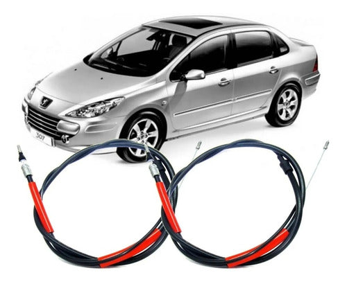 Fremec Rear Brake Cable Kit for Peugeot 307 Disc 0