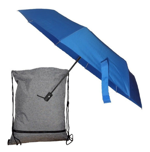 Gabxt Mini Retractable Umbrella with Automatic Opening – Backpack 0