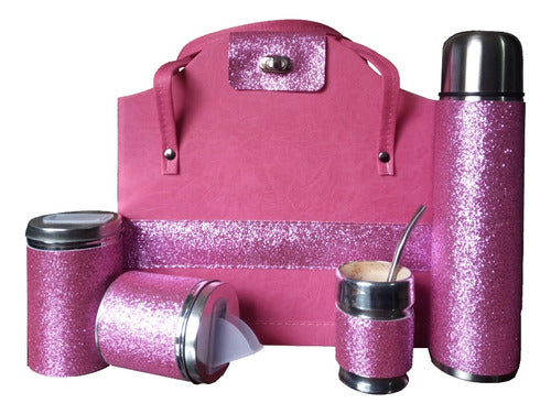 Set Mate Kit in Pink with Customizable Mate Cup 9